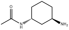 Acetamide, N-[(1R,3R)-3-aminocyclohexyl]- 结构式
