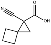 1-氰基螺[2.3]己烷-1-羧酸 结构式