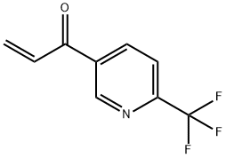 1-(6-(三氟甲基)吡啶-3-基)丙-2-烯-1-酮 结构式