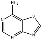 噻唑并[4,5-D]嘧啶-7-胺 结构式