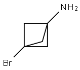 Bicyclo[1.1.1]pentan-1-amine, 3-bromo- 结构式