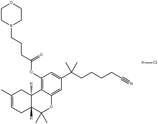 化合物 O-1057 HYDROCHLORIDE 结构式