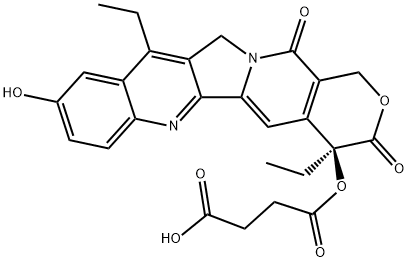 化合物 SN38-COOH 结构式