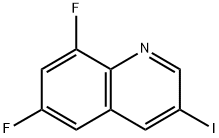 6.8-difluoro-3-iodoquinoline 结构式