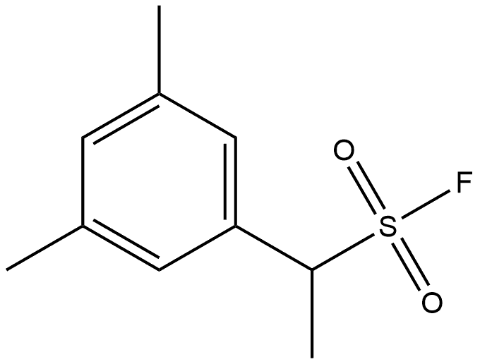 1-(3,5-dimethylphenyl)ethane-1-sulfonyl fluoride 结构式