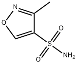 3-甲基异噁唑-4-磺酰胺 结构式