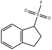 2,3-dihydro-1H-indene-1-sulfonyl fluoride 结构式