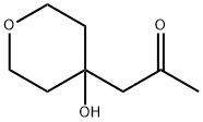 1-(4-羟基四氢-2H-吡喃-4-基)丙-2-酮 结构式