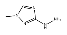1H-1,2,4-Triazole, 3-hydrazinyl-1-methyl- 结构式