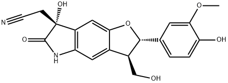 化合物 PLASIATINE 结构式