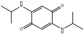 2,5-双(异丙基氨基)环己-2,5-二烯-1,4-二酮 结构式