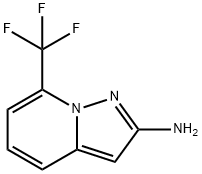 7-(Trifluoromethyl)pyrazolo[1,5-a]pyridin-2-amine 结构式