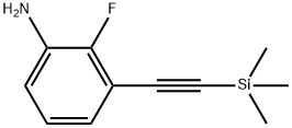 2-氟-3-[2-(三甲基甲硅烷基)乙基]苯胺 结构式