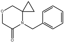 7-Oxa-4-azaspiro[2.5]octan-5-one, 4-(phenylmethyl)- 结构式