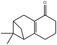 1,3-Methanonaphthalen-5(1H)-one, 2,3,4,6,7,8-hexahydro-2,2-dimethyl- 结构式