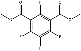 1,3-Benzenedicarboxylic acid, 2,4,5,6-tetrafluoro-, 1,3-dimethyl ester 结构式