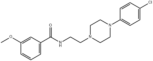 化合物 DOPAMINE D4 RECEPTOR LIGAND 2 结构式