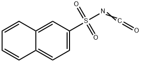 2-Naphthalenesulfonyl isocyanate 结构式