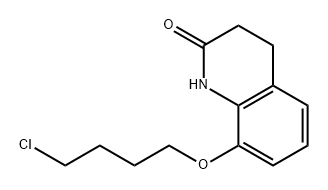 3,4-二氢-8-(4-氯丁氧基)-2-(1H)-喹啉酮 结构式