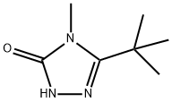 3-(叔丁基)-4-甲基-1H-1,2,4-三唑-5(4H)-酮 结构式