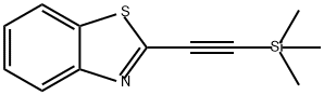 2-三甲基硅基乙炔基苯丙噻唑 结构式
