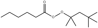 Hexaneperoxoic acid 1,1,3,3-tetramethylbutyl ester 结构式