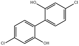 2,2'-二羟基-4,4'-二氯联苯 结构式