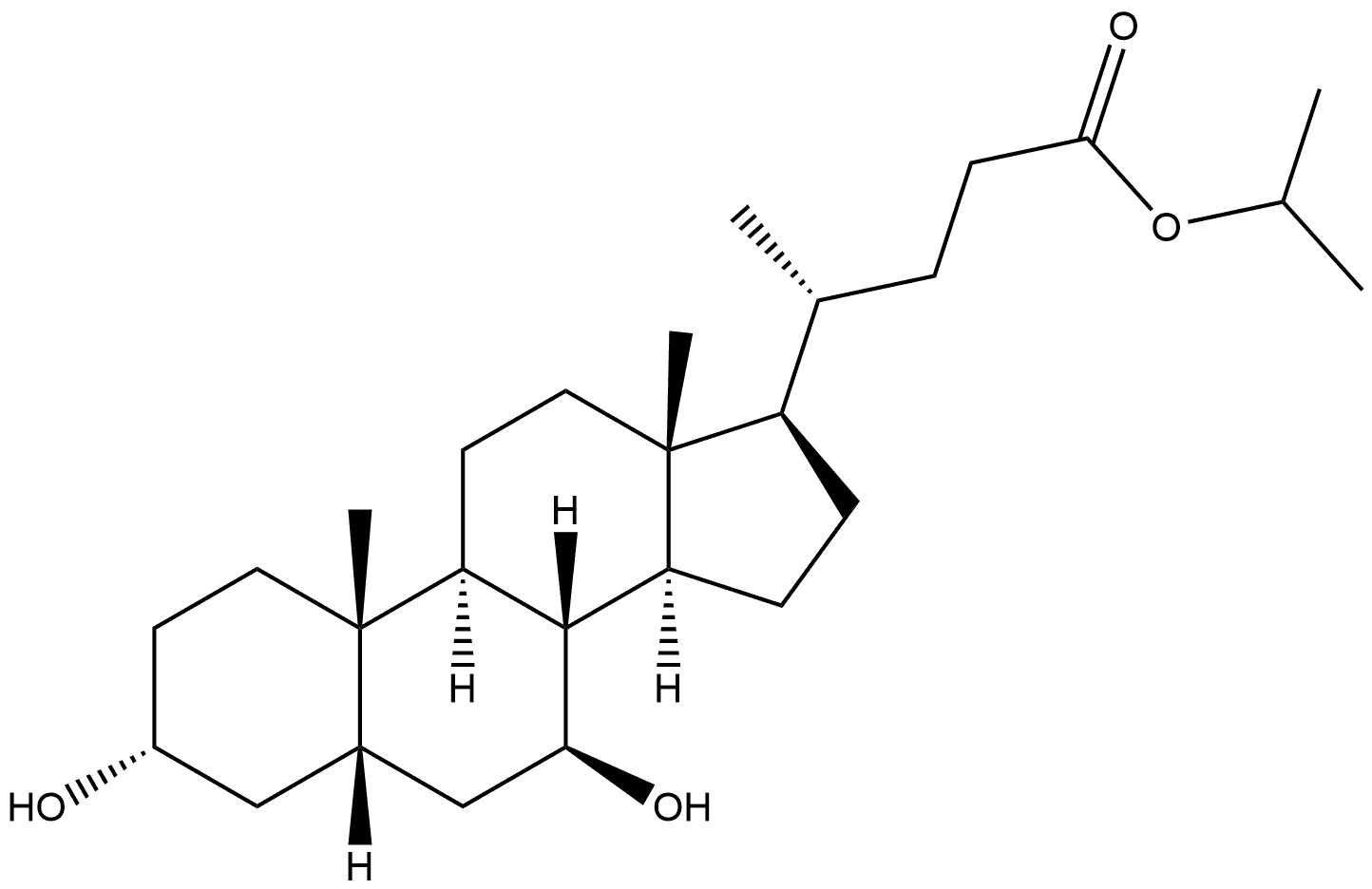 熊去氧胆酸杂质58 结构式