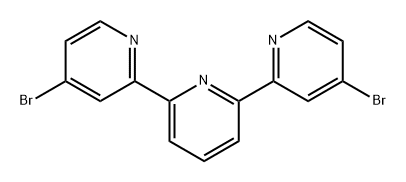 2,2':6',2''-Terpyridine, 4,4''-dibromo- (9CI) 结构式