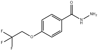 4-(2,2,2-trifluoroethoxy)benzohydrazide 结构式