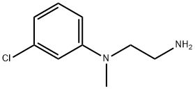 1,2-Ethanediamine, N1-(3-chlorophenyl)-N1-methyl- 结构式