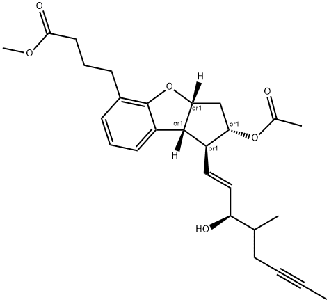 贝前列素杂质54 结构式