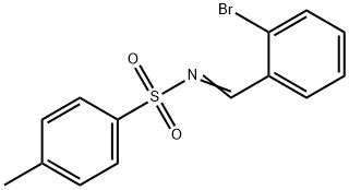 Benzenesulfonamide, N-[(2-bromophenyl)methylene]-4-methyl- 结构式