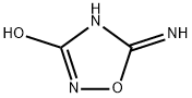 1,2,4-Oxadiazol-3-ol,4,5-dihydro-5-imino-(9CI) 结构式
