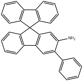 2-氨基-3-苯基-9,9-螺二芴 结构式