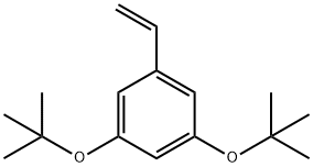 1,3-Bis(1,1-dimethylethoxy)-5-ethenylbenzene 结构式