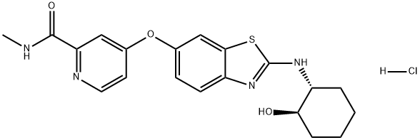 BLZ945盐酸盐 结构式