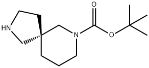 (S)-2,7-二氮杂螺[4.5]癸烷-7-羧酸叔丁酯 结构式