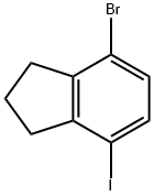 4-溴-7-碘茚满 结构式