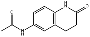 N-(2-Oxo-1,2,3,4-tetrahydroquinolin-6-yl)acetamide 结构式