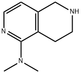 N,N-dimethyl-5,6,7,8-tetrahydro-2,6-naphthyridin-1-amine 结构式