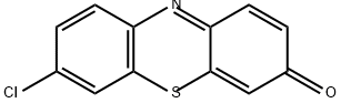 3H-Phenothiazin-3-one, 7-chloro- 结构式