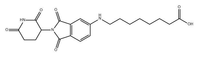 沙利度胺-5-氨基-辛酸 结构式