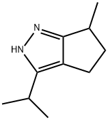 3-异丙基-6-甲基-2,4,5,6-四氢环戊并[C]吡唑 结构式