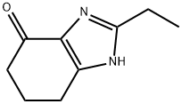 2-乙基-3,5,6,7-四氢-4H-苯并[D]咪唑-4-酮 结构式