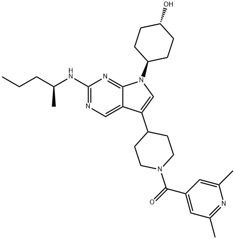 化合物 T9134 结构式