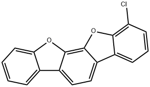 1-氯苯并[2,1-B:3,4-B′]双苯并呋喃 结构式