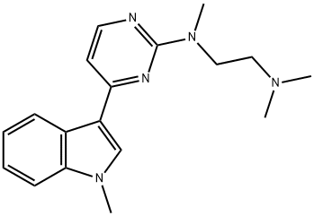 1,2-Ethanediamine, N1,N1,N2-trimethyl-N2-[4-(1-methyl-1H-indol-3-yl)-2-pyrimidinyl]-