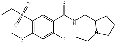 N-METHYL AMISULPRIDE 结构式