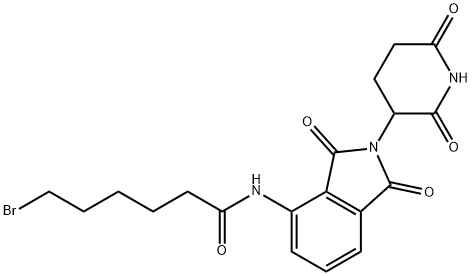 沙利度胺-4-氨酰-戊基溴 结构式